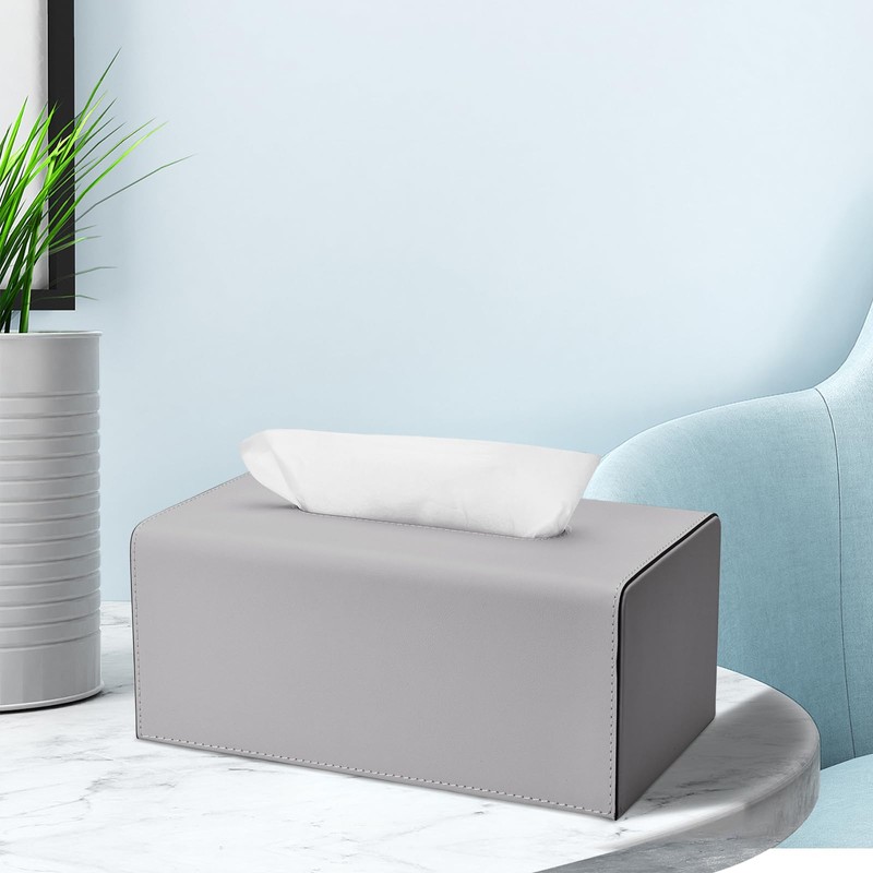 KINGFOM PU Leather Cosmetic Tissue Box Tissue Box Tissue Box