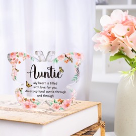 Auntie Gifts, Auntie Birthday Gifts, Butterfly Shaped Plaque, Christmas Gifts, Christmas Gifts for Women, Auntie Gift, Best Auntie Gifts, Special Auntie Gifts, Gifts for Auntie