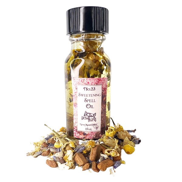 Sweetening Spell Oil by New Moon Vibes - Love Sweeten