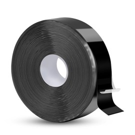 Self Fusing Silicone Tape Waterproof, Rescue Tape, 1" x 33 Feet, Self Amalgamating Tape, Silicone Rubber for Sealing Pipes, Hose Repair, Outdoor Coax and Electrical Cables