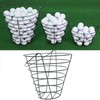 Golf Ball Storage Basket Metal Lightweight Large Capacity Basket Container