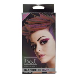 b&t Hair Chalk Dark Pack of 12