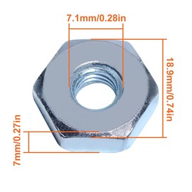 Mtanlo for Stihl MS271 MS291 MS311 MS391 Chainsaw Chain Side Clutch Sprocket Cover Replacement, OEM Part 1140-640-1700 with Bar Nuts – Kit for Optimal Per for mance