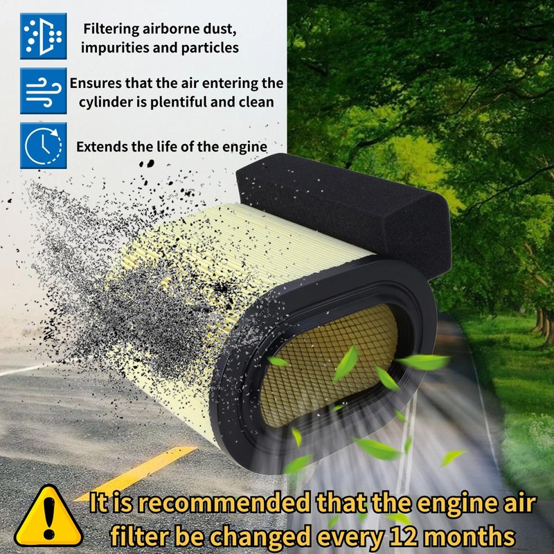 FA1927 Engine Air Filter Compatible with 2017 2018 2019 Ford