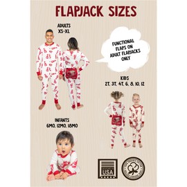 Lazy One Flapjacks, Matching Christmas Pajamas for The Dog, Baby & Kids, Teens, and Adults (Lobster Trap Door, Small)