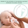 Nasensauger,Nasensekretsauger,Reisefreundlicher Nasenreiniger,Nasal Aspirator,Nasenpumpe,Hand Powered Nose Sucker,Tragbarer Handabzieher,Nasenreiniger mit Weichem Saugkopf