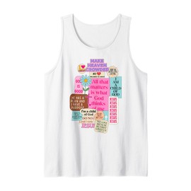 Bible Verse Christian Faith Religious Inspired God is A Good Tank Top