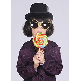 Struts Childrens Willy Wonka Style Accessory Kit with Hat