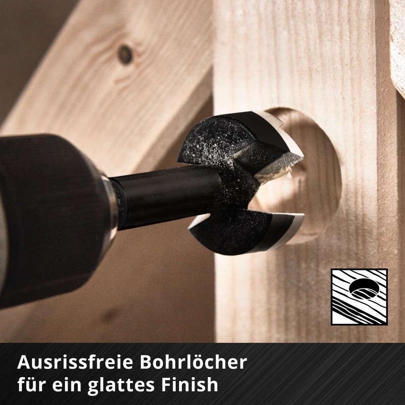 kwb Forstner Drill Bit Set 5 Pieces (15-35mm, 88mm Length,