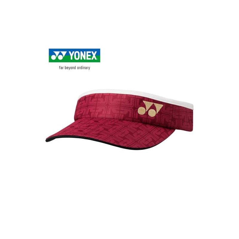 Yonex 40101 Women's Sun Visor, bordeaux (387)