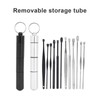 Set of 2 Earwax Remover Tool Kit, Stainless Steel Ear