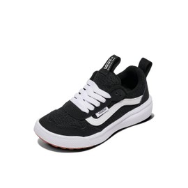 Vans Youth Range EXP Shoe | Boys' & Girls' Athletic Sneakers for Walking, Hiking & Fashion, Suede/Canvas Black/White, 10.5