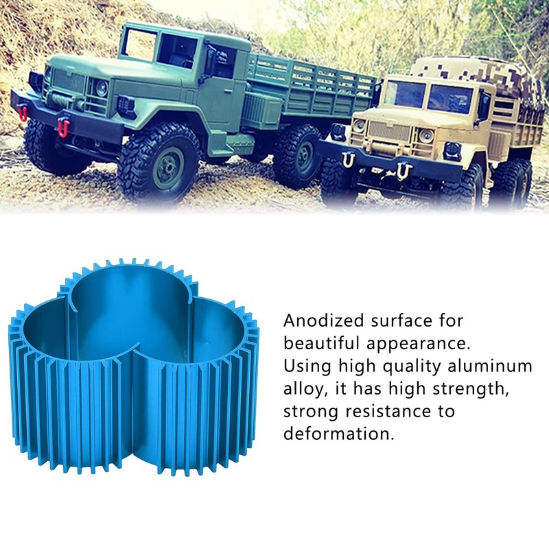 370 Motor Heat Sink, 3pcs Aluminium Alloy Brushless Brushed Motor