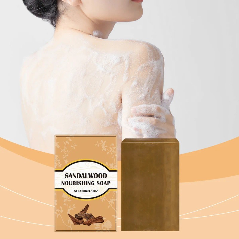 J Soap Sandalwood, Nutritivo, Limpiador, Nutritivo, Sándalo