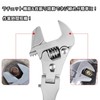 YUTAOLUCK Ratchet Type Monkey Wrench, Oscillating Type, 180 Degree Rotation,