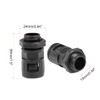 sourcing map Cable Gland Corrugated Tube Connector AD13 Pipe Joint