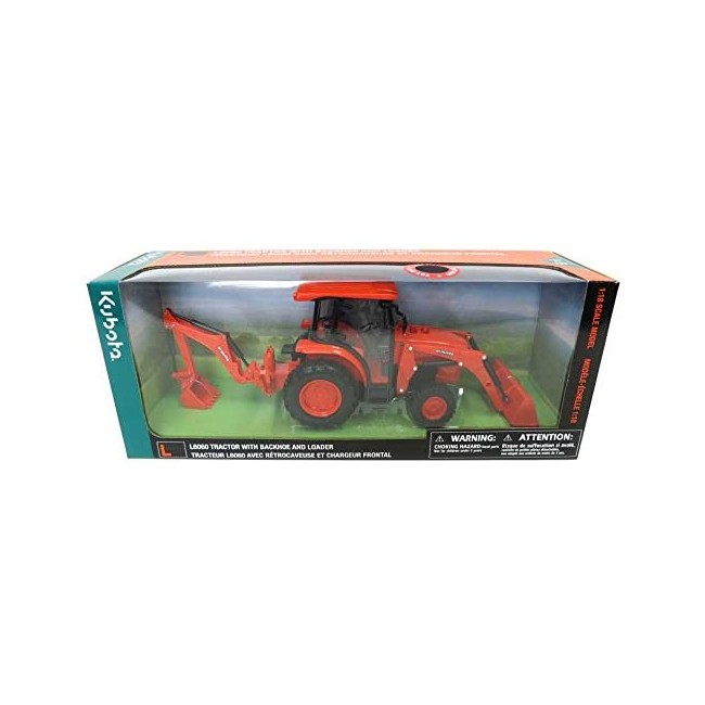 Kubota 1/18th L6060 with Loader and Backhoe