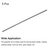 PATIKIL Graphite Rod, Graphite Stirring Rod, Cylindrical Stick, Carbon Rod,