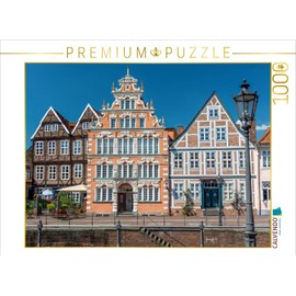 Premium Textile Canvas 45 x 30 cm Stade in the old world