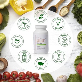 ULULIFE Ultimate Multivitamin: Vegan, Iron Free, Promotes Stronger Hair, Skin, & Nails and Improves Antioxidant & Energy with Better Sleep & Less Stress (Pack of Three - 540 Capsules)