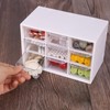 Pack of 2 Craft Box Storage Drawer Sorting Box Desktop