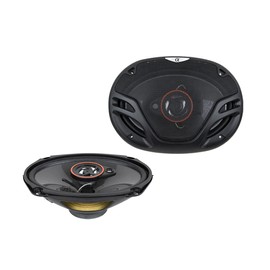 Alphasonik AS29 Loudspeakers 1 Pair of 6X9 500W Max 3-Way Speakers 4 Ohms Premium Quality Audio Door Speakers for Car or Truck Stereo Sound System