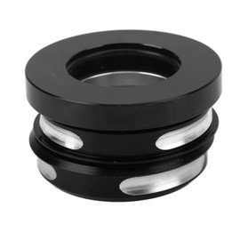 Folding Bicycle Bowl Set 44MM Aluminum Alloy Build in Bearing Headset Bicycle AccessoriesBlack