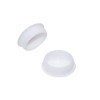 ONLYKXY 50pcs White Plastic Round Snap in Type Locking Furniture