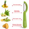 HAMOER Vegetable Peeler, Comfortable Handle, Dishwasher Safe, Potato Peelers for