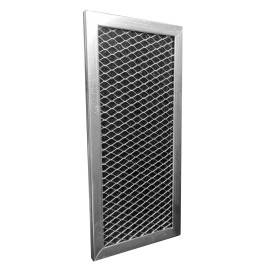 AIR FILTER FACTORY Compatible With GE 1057486 Microwave Charcoal Carbon Odors Replacement Filter