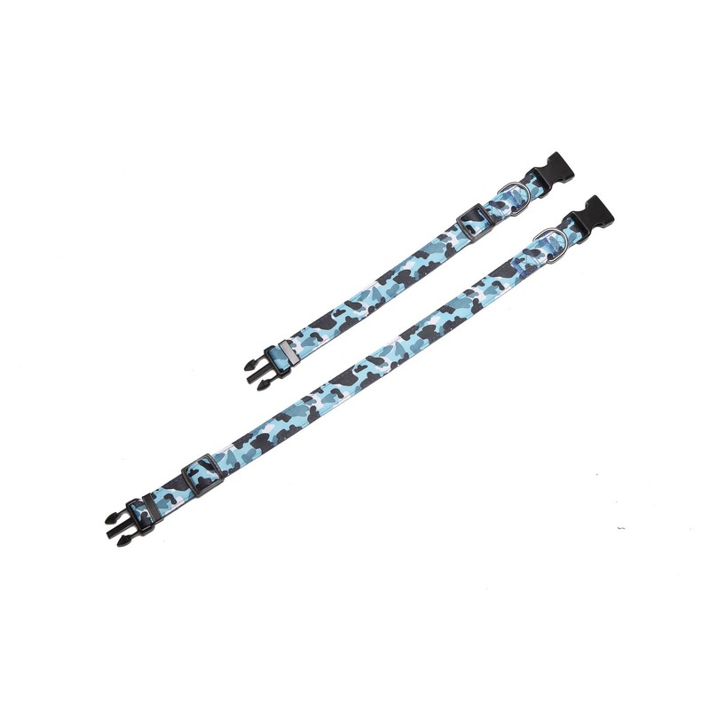 TAIDA Dog Collar, Nylon Camouflage Adjustable Collar, 1 Inch Wide,