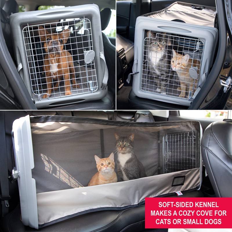 SPORT PET Large Pop Open Kennel, Portable Cat Cage Kennel,