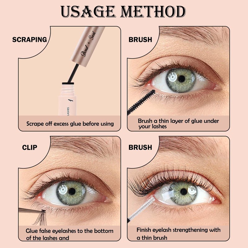 Bond & Seal Lash for Eyelash Extensions – Strong Hold,