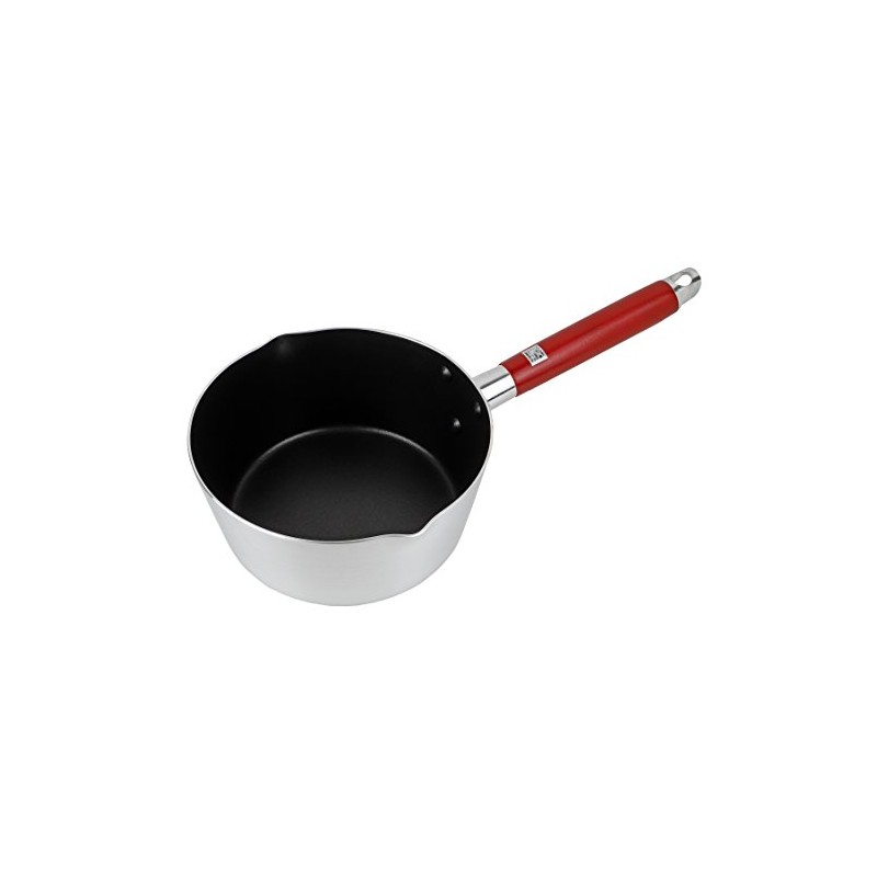 Pearl Metal H-711 Snow Flat Pot, 7.1 inches (18 cm),