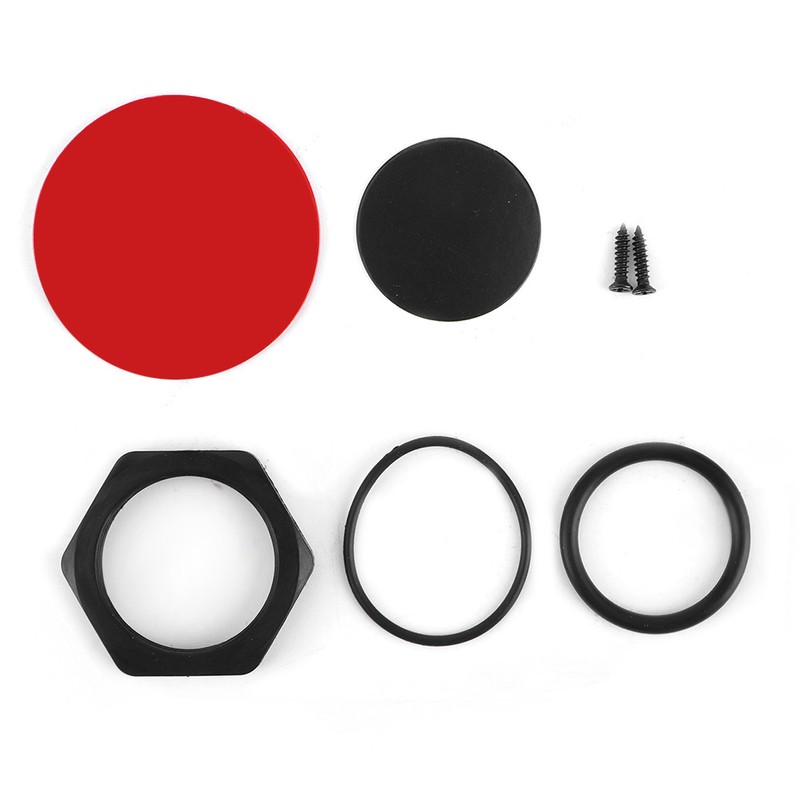 Universal 12V Engine Push Start Starter Button Switch Kit ModificationRed