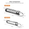 FEGVE Titanium Duty Belt Key Holder, Key Belt Clip, Carabiner