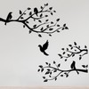 Birds on Branch Vinyl Wall Sticker Living Room Furniture Door