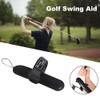 Golf Training Wrist Aid,Golf Swing Wrist Hinge Trainer Golfer Accessory(Black)