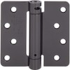 Stone Harbor Hardware Self-Closing Door Hinge, 4 Inches, 1/4" Radius