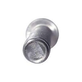 1/2"-13 x 3/4" Button Head Socket Cap Screw, Allen Socket Drive, 18-8 Stainless Steel, Full Thread - Quantity 5 - by Fastener Depot, LLC