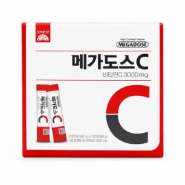 Goryeo Eundan Korea Eundan Megadose C Vitamin C 3000mg 120 packets high content made in England / 고려은단 메가도스C 비타민C 3000mg 120포 고함량 영국산