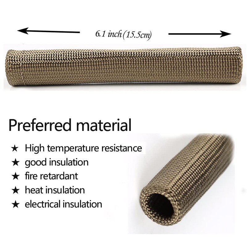 Spark Plug Wire Heat Shield 8 PCS Spark Plug Wire