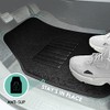 FH Group Tapete de Piso con Almohadilla para talón, Negro
