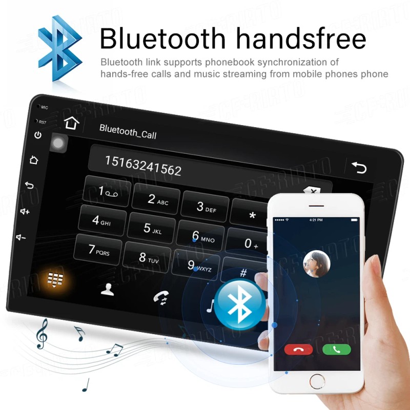 CFRIATO For Toyota Tundra 2007-2013 Sequoia 2008-2018 Android 15 Car