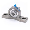 XIKE 2 Pcs SUCP202-10 Bore 5/8" All Stainless Steel Pillow