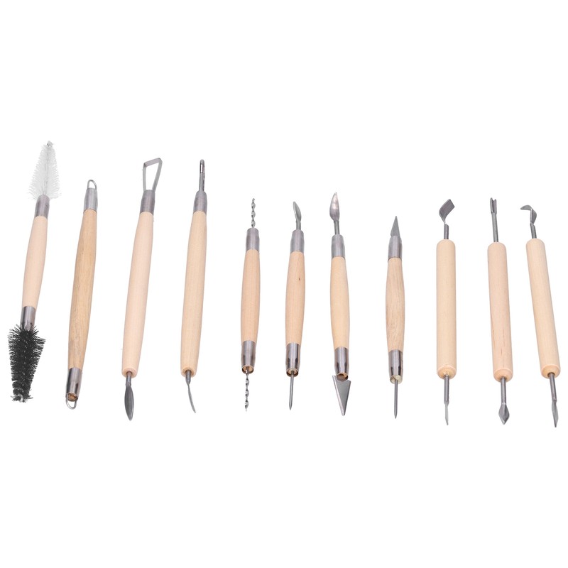 42Pcs Clay Tools Set Pottery Sculpting Carving Trimming Scraper Knife