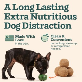 WOOF Pupsicle Refill Pops for All-in-1 Health - Long-Lasting Multivitamin Refills for The Pupsicle Toy - with Vitamins A, B, D, Iron, Magnesium, and Fiber - Small Pops - 10 count