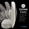 O2COOL Treva 5 Inch Battery Powered Fan Portable Desk Fan