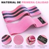 6 PCS Bandas de Resistencia,Bandas Elásticas,Varias Libras,Ligas Elásticas de Látex