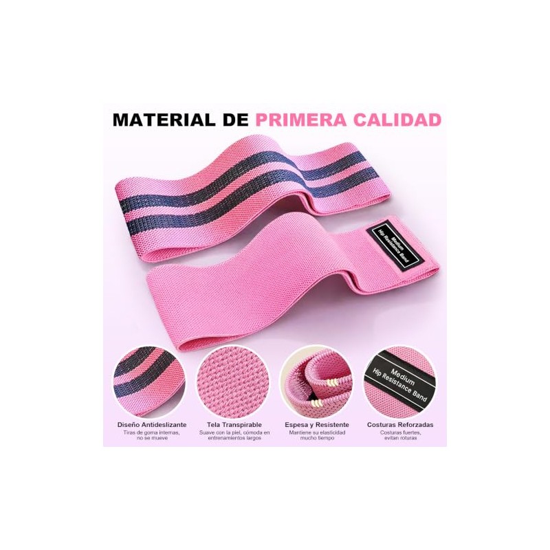 6 PCS Bandas de Resistencia,Bandas Elásticas,Varias Libras,Ligas Elásticas de Látex